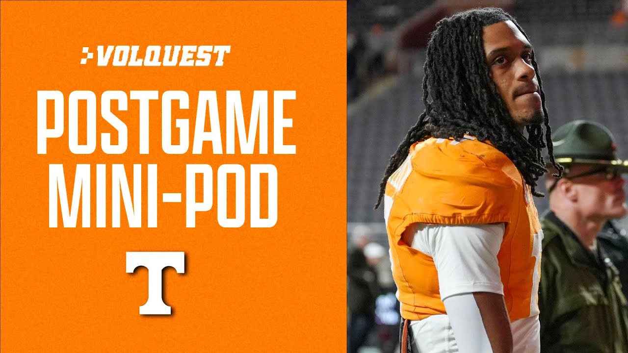 Tennessee Football Postgame Mini-Pod: Vanderbilt hammers Vols, 45-24 I GBO