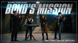 'Bond's Mission' James Bond & Mission Impossible Theme Mashup (Piano, Violin, Viola & Cello Cover)