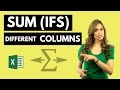 Excel SUMIFS: Sum Alternate Columns based on Criteria and Header