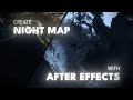 How to Create Night Map Effect in Geolayers Plugin After Effects | Day to Night Tutorial