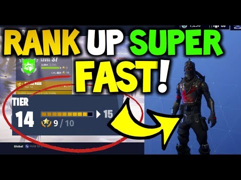 how to rank up fast and get tiers super fast in fortnite battle royale - fortnite tier generator