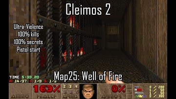 Doom II: Cleimos 2 - Map25: Well of Fire (UV-MAX)