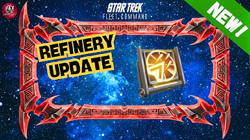 NEW!: Update: Aggregation Refinery | How to Play Star Trek Fleet Command | Outside Views STFC