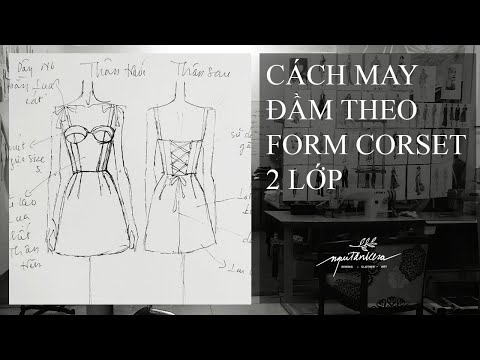 Video: Cách May Dây Vai Theo Form