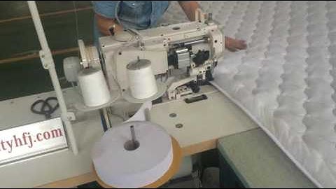 QBBBJ-2000 edge trimming overlock machine with worktable