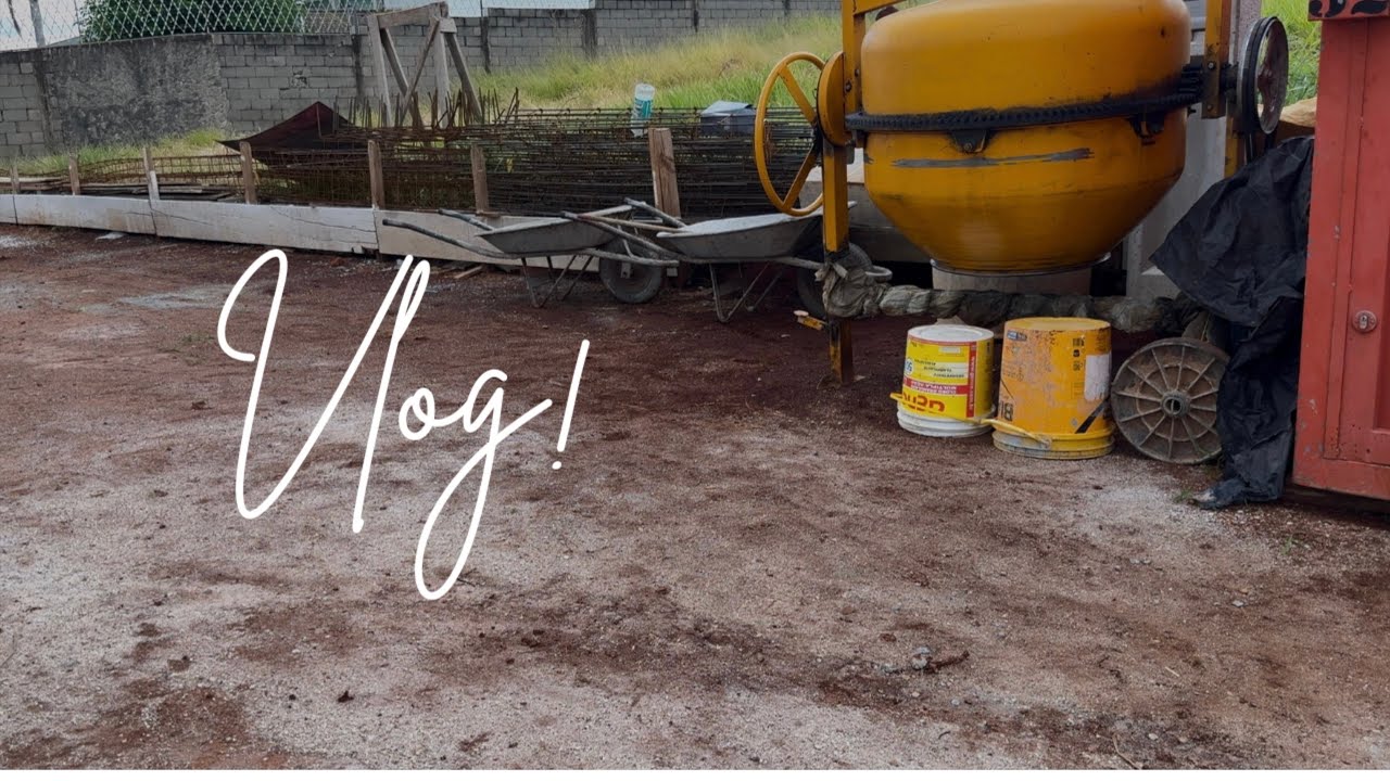 A construção já começou.