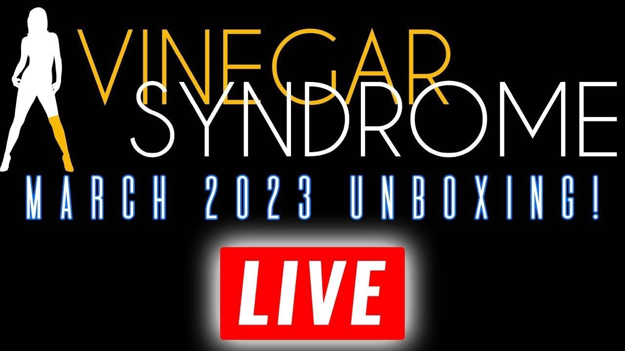 Vinegar Syndrome March 2023 Unboxing LIVE! YouTube