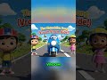 Vroom Vroom Ride! 🏍️ Kids & Motorbike Song Adventure Starts Now! #shorts