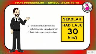 PKJR Prasekolah - Simbol Jalan raya