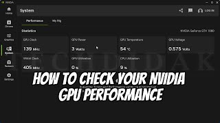 How to Check Your NVIDIA GPU Performance