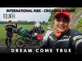 International ride begins  border cross kar liya  ridergirl  vishakha