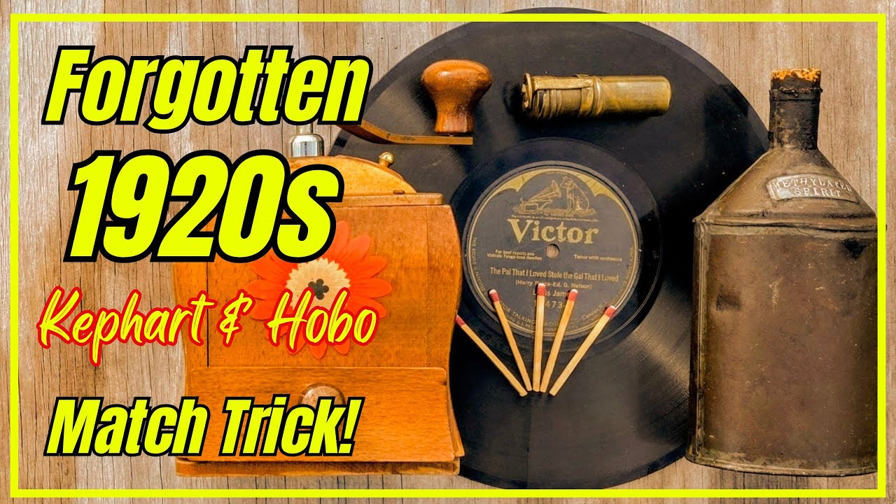 Forgotten 1920s Kephart / Hobo Match Trick!