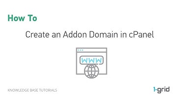 How to Create an Addon Domain in cPanel