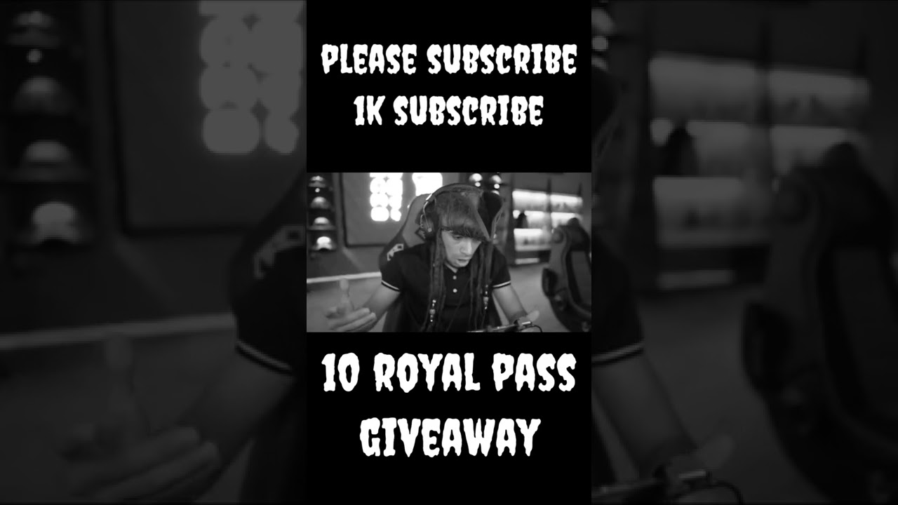 pubg mobile m7 royal pass // 10 royal pass giveaway in 1k Subscribe 