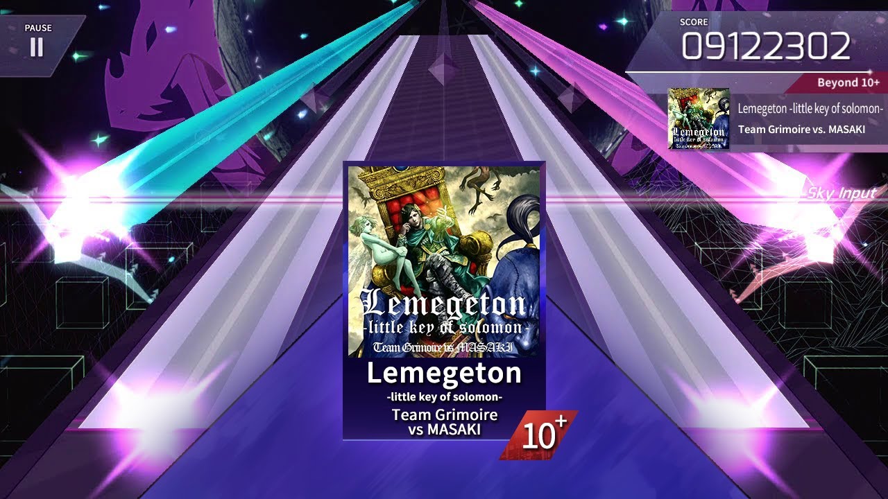 [Arcaea Fanmade] Lemegeton -little key of solomon- | Team Grimoire vs MASAKI (BYD 10+)