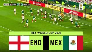 July 6, 2026 | England v Mexico | Round of 16 | World Cup 26 | WC26 | EA FC26 Gameplay