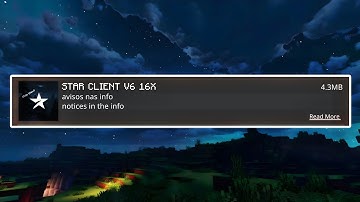 STAR CLIENT V6 FOR MCPE 1.21+ | [FPS BOOST]