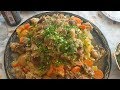 Ее величество Басма.  Мясо под овощами.  Узбекская Басма в казане