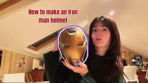 How to make a working iron man helmet! (Tutorial kinda...)