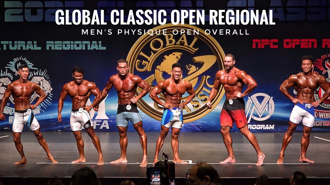 2025 Global Classic Open Regional Men's Physique Open Overall - YouTube