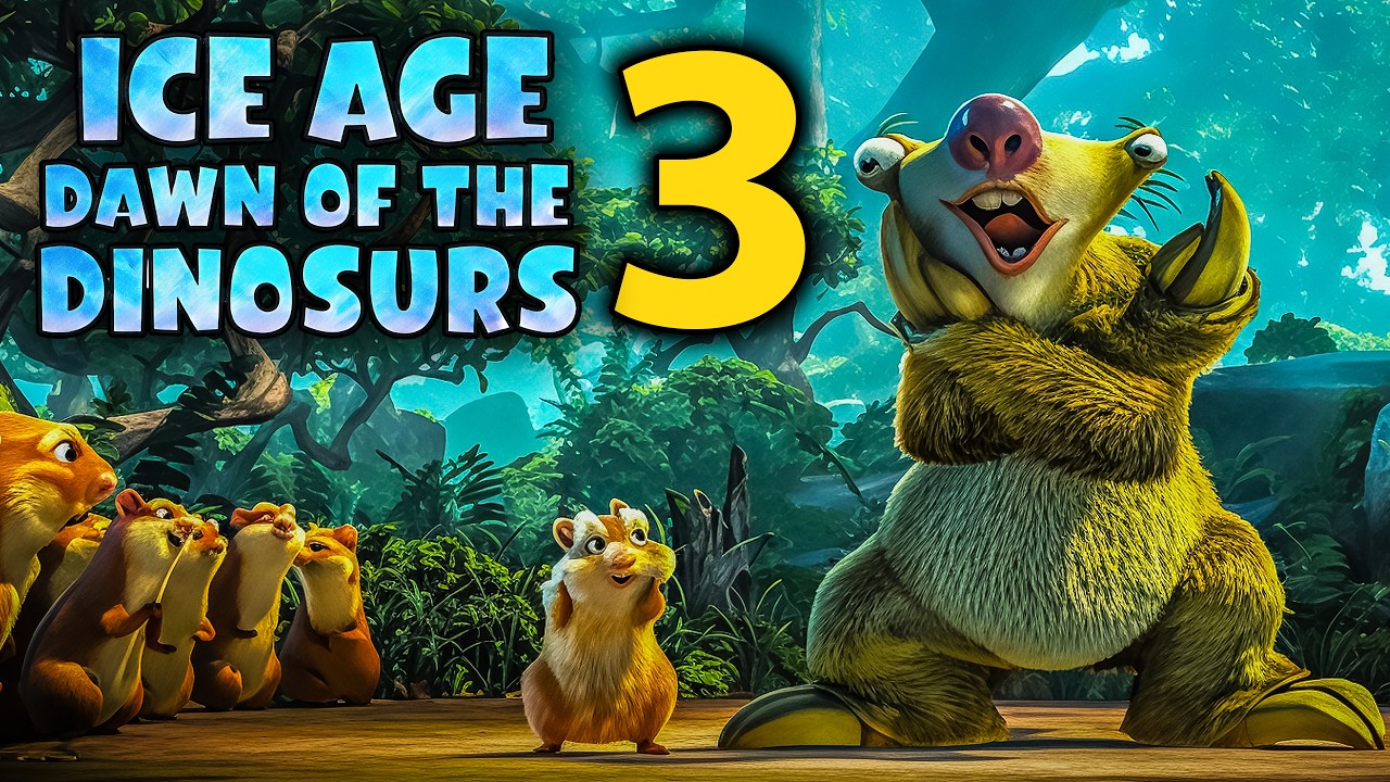 ICE AGE 3 DAWN OF THE DINOSAURS (FULL MOVIE 2026) Adventure Fantasy In English (GAME MOVIE)