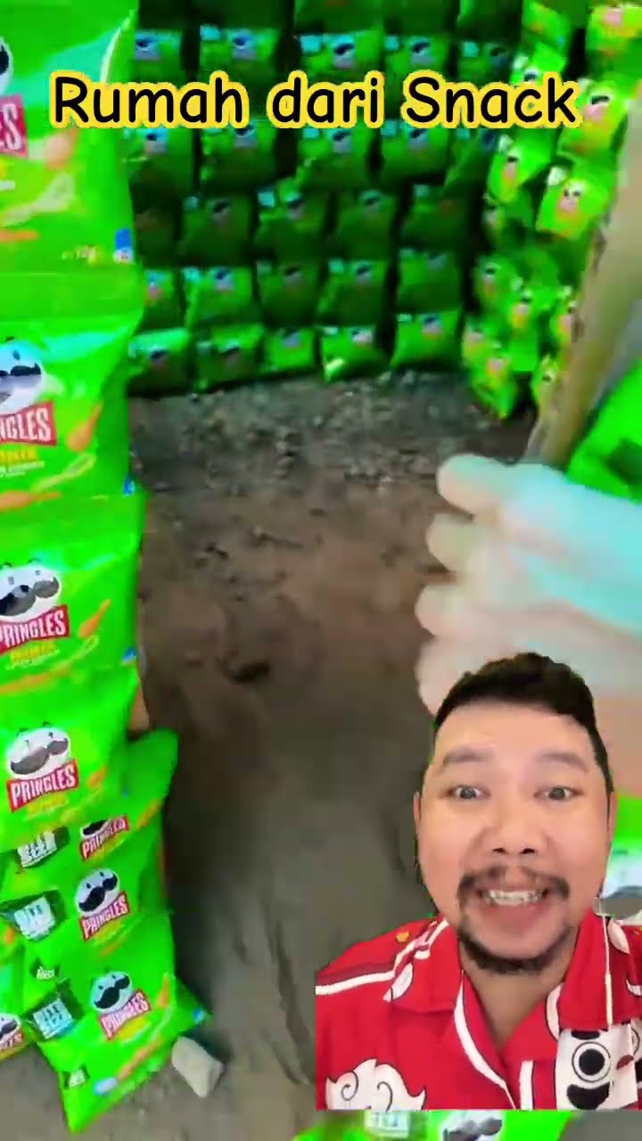RUMAH DARI SNACK LUCU!!!?? #shortsfeed #shorts #funny #share