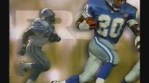 Detroit Lions at San Francisco 49ers 1996 Week17