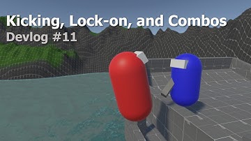 Lock-on, Kicking, Camera Shake, Surface Hit Decals - Combat Part 2 | Castle Wars Devlog #11