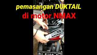 Cara pemasangan ducktail MHR nmax new 2020 155