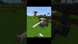 Minecraft Gun Machine! 💀 (Yara Yara Ya Phonk) #minecraft #shorts