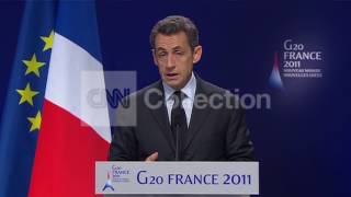 SARKOZY/GREECE & EURO