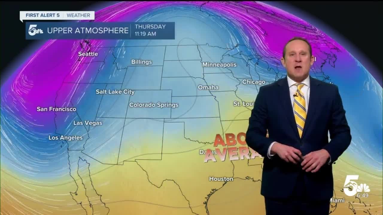 Sunny Tuesday, with afternoon highs more than 15 degrees above average ...