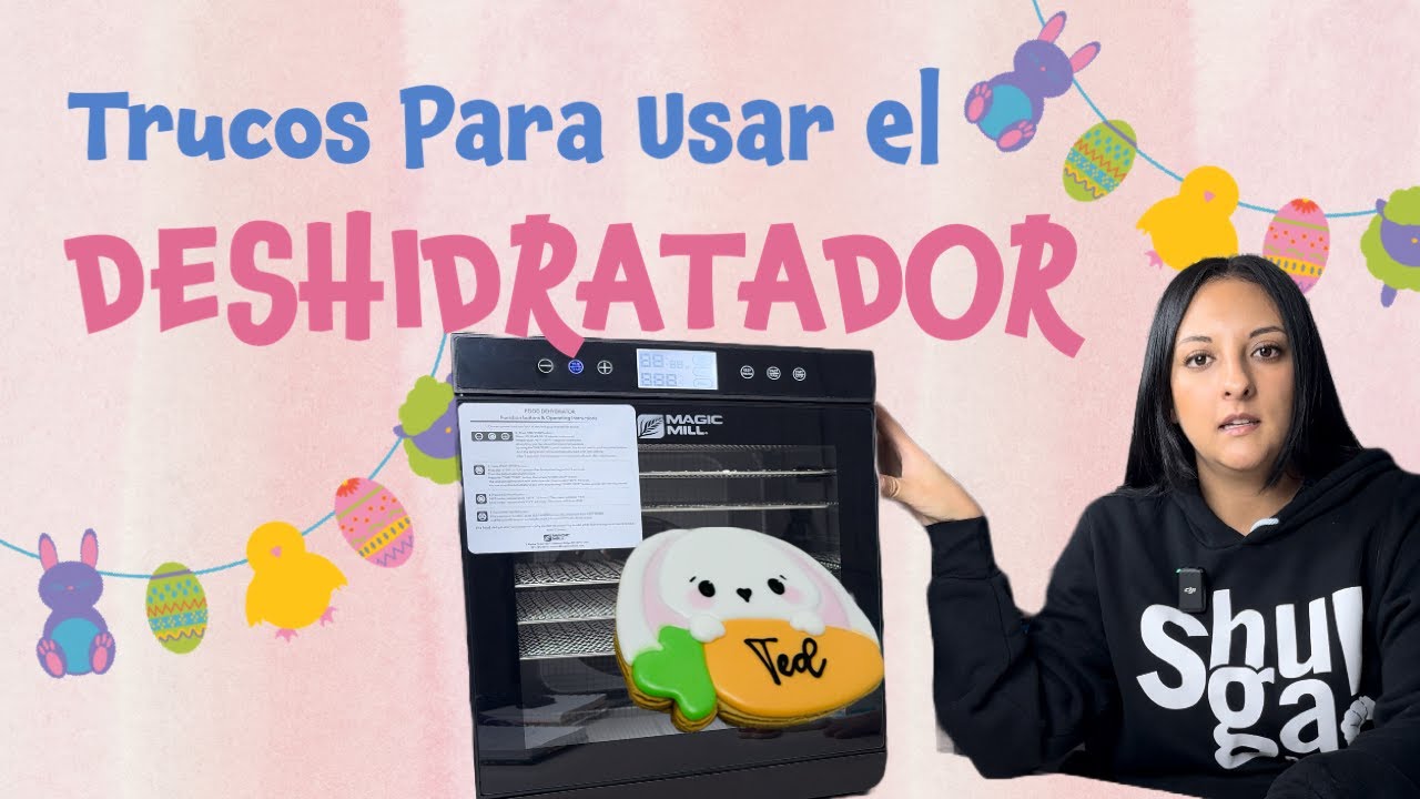 Como Usar  el Deshidratador Para Secar Galletas Decoradas con Royal Icing | Glaseado
