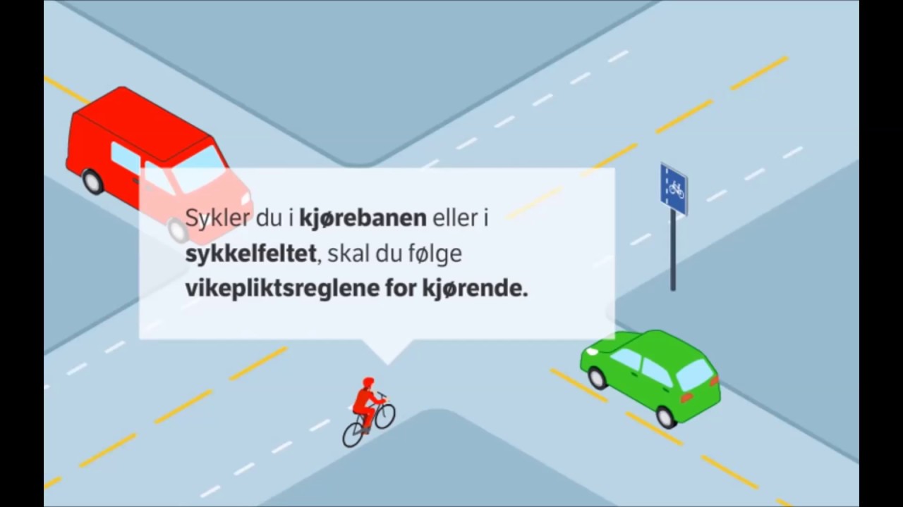 VIKEPLIKT SYKKEL Vegvesenet - YouTube