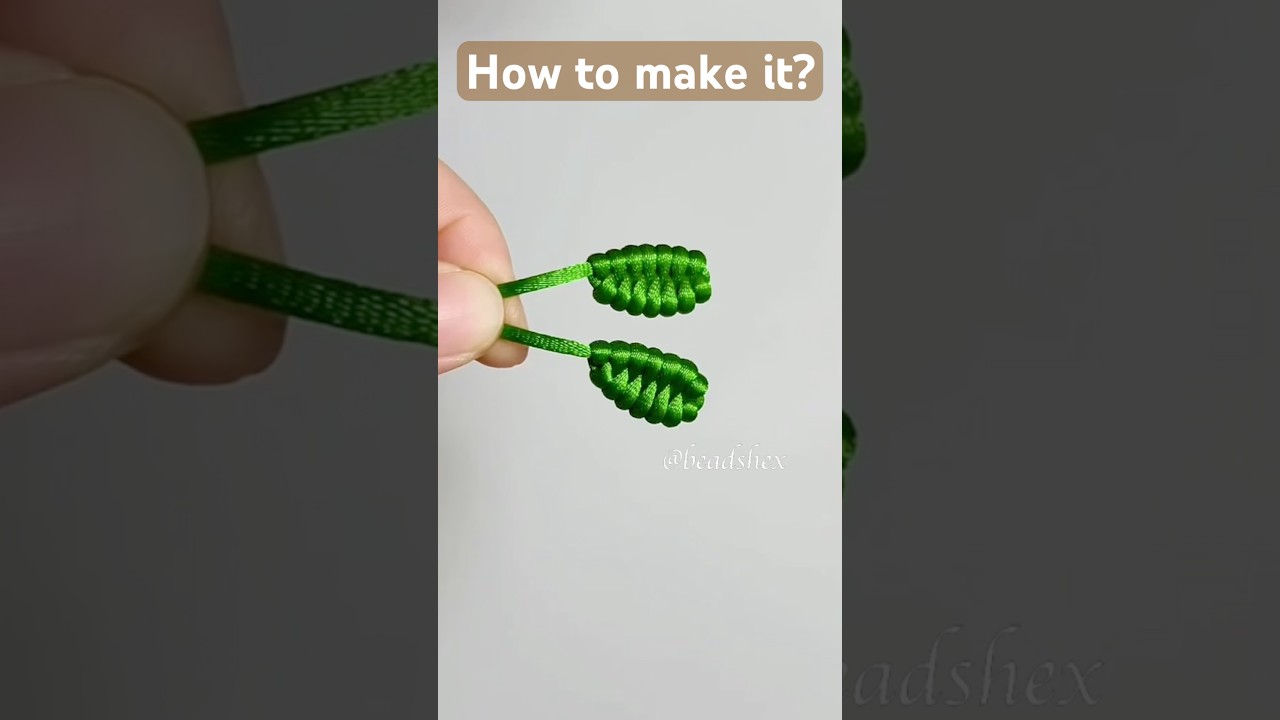 How to make it?#shorts #shortsfeed #diy #craft #diycrafts #handmade #howto #fashion #knot
