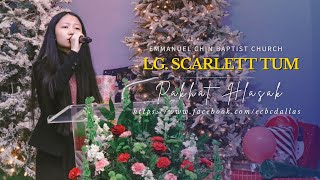 Lg. Scarlett Tum Pakhat Hlasa