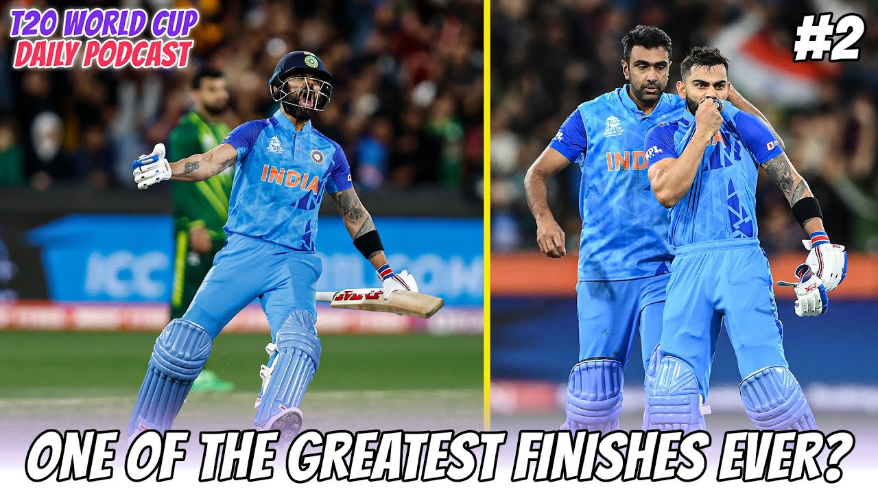 GREATEST FINISH EVER?! GENIUS Virat Kohli helps India win a THRILLER ...