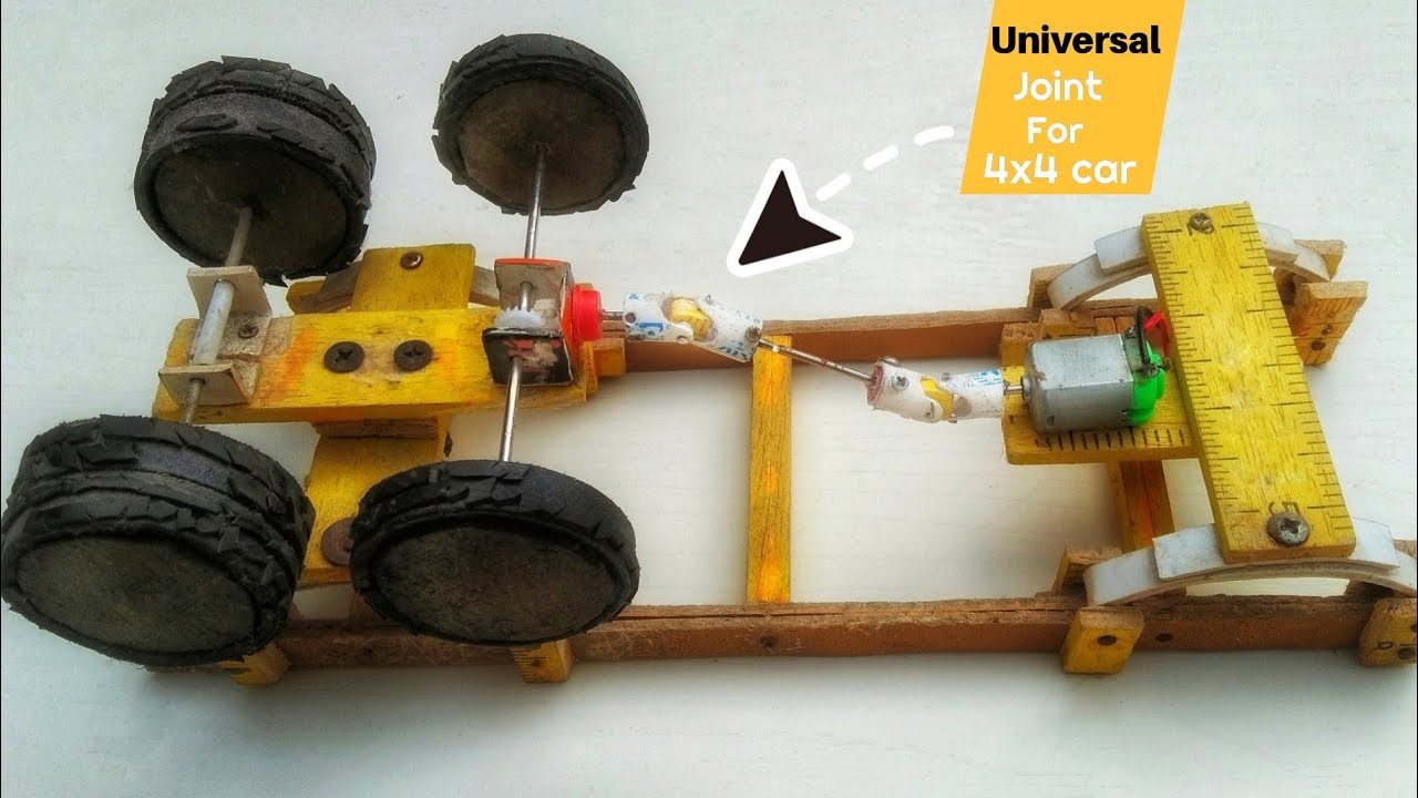 how to make universal joint || joint for rc car || pro mentor