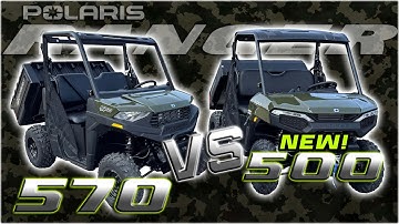 Polaris RANGER 570 vs NEW 500!