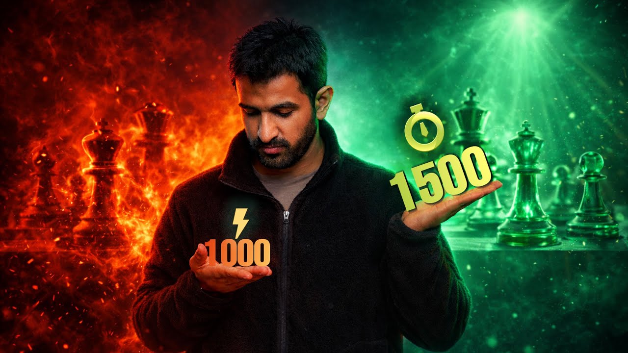 1500 Rapid vs 1000 Blitz: Closing the Gap (Chess.com)