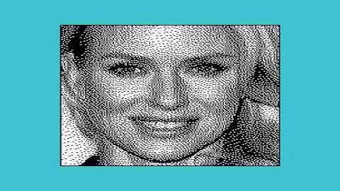 Bitmap graphics and music on the Commodore VIC-20 - Naomi Watts, Jean-Michel Jarre