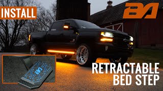 Boost Auto Retractable Bed Step | Install Guide for 2014–2018 Chevy Silverado 1500 & GMC Sierra 1500