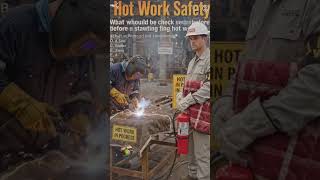 HOT WORK SAFETY @constructionsite6870 #hotwork #power #facts #safety #automobile #tranding