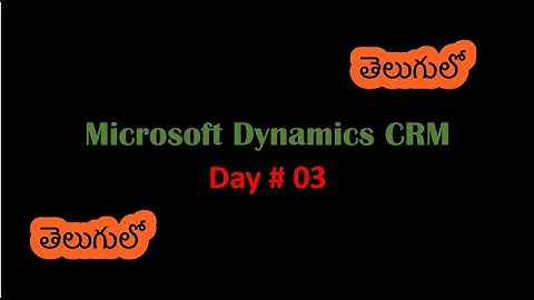 Microsoft Dynamics 365 Training in Telugu | Day03 | Plugins | Field Level Security | Calculated