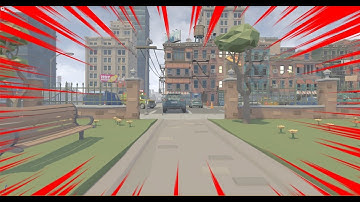 Post Process 10 - Anime Speed Lines