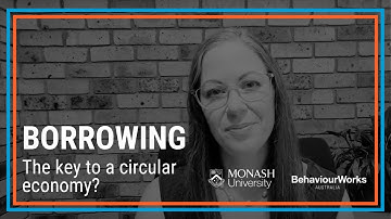 The Behavioural Roadmap to Circular Consumption - borrowing and renting