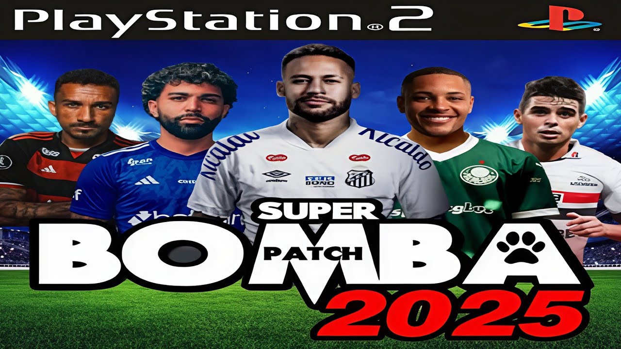 BOMBA PATCH 2025 PS2 ISO ATUALIZADO DOWNLOAD OPL - YouTube