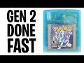Pokemon Crystal Nuzlocke in under 3 Hours
