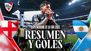Inglaterra vs Argentina | Resumen y Goles | Copa Mundial de la FIFA 2026 | Telemundo Deportes