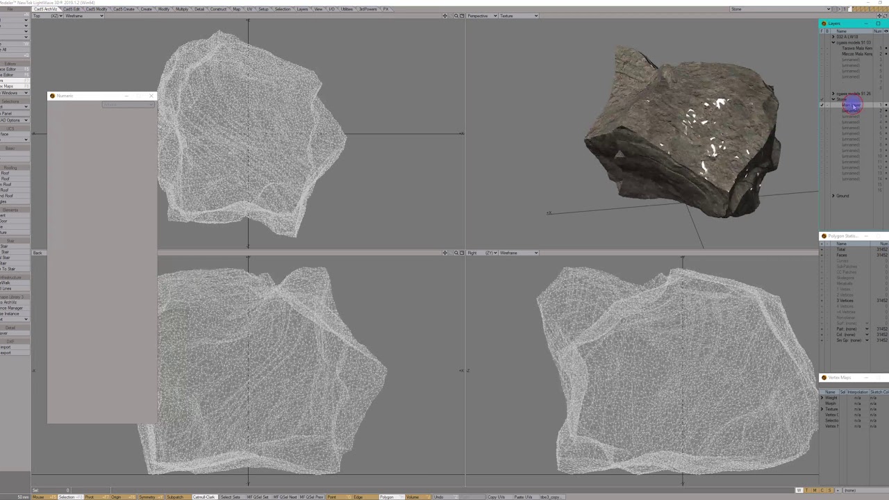 Forest in LightWave 3D 2019 Tutorial - YouTube